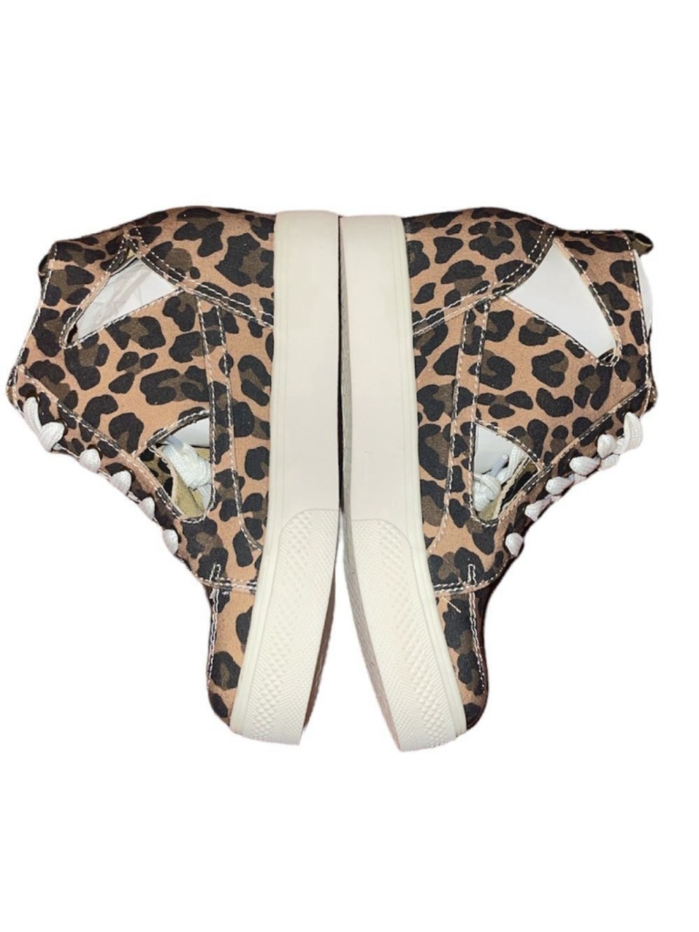 VERY G | Kendra Wedge Sneaker - Leopard Print 7 - Picture 3 of 7